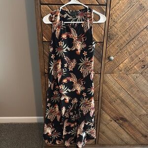 G by Giuliana, HSN size XS Tropical Print Sleeveless Dress